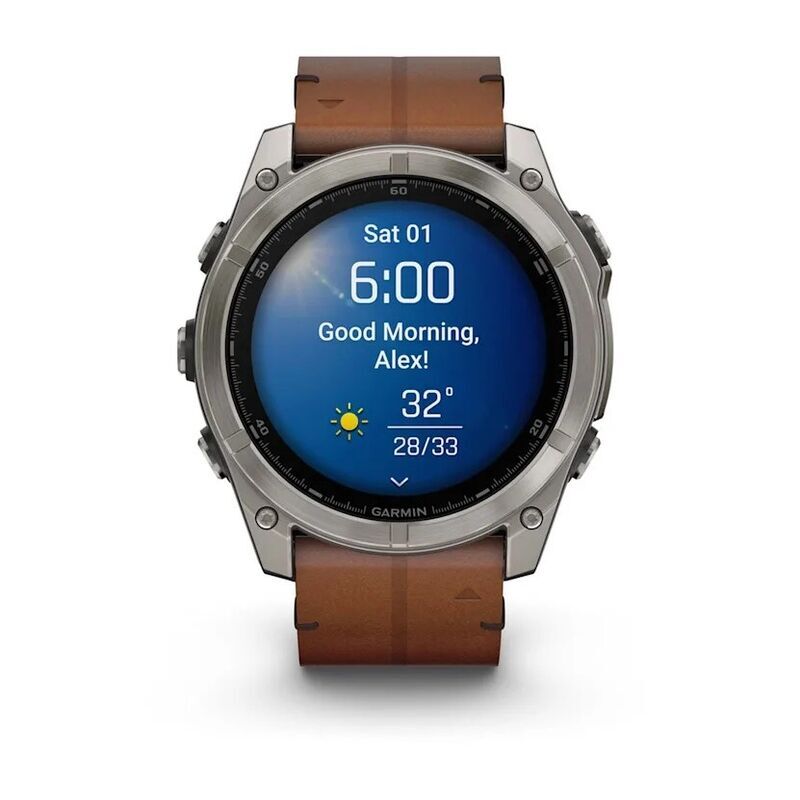Умные часы Garmin Fenix 8 51mm Amoled Sapphire Titanium Graphite (Графитовый)