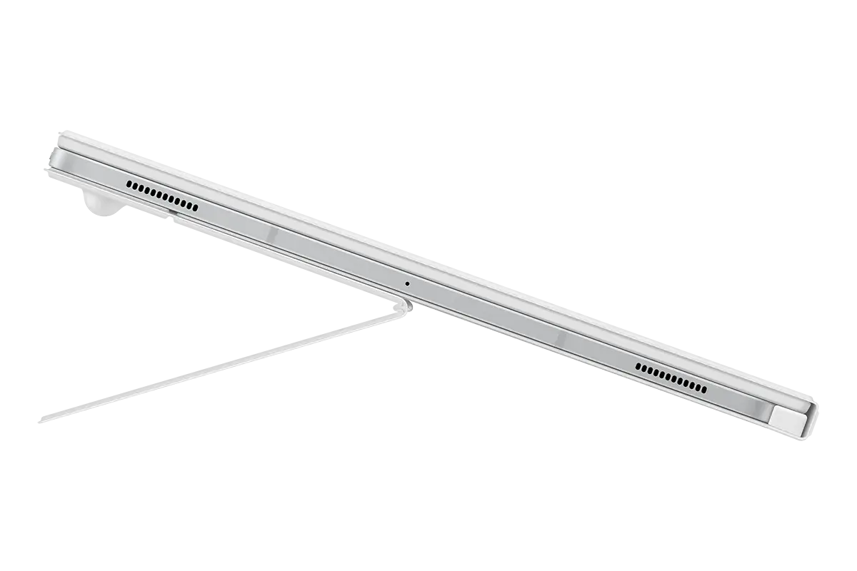Чехол-клавиатура Samsung с тачпадом Book Cover Keyboard (с клавишей AI) Tab S10 Ultra | S9 Ultra White (Белый)