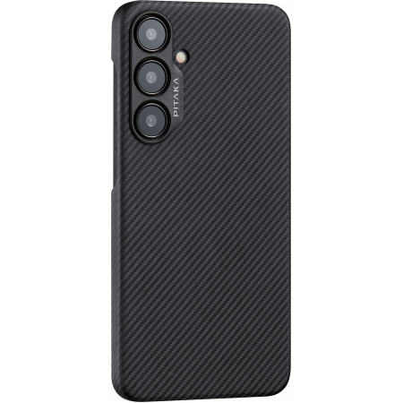 Чехол Pitaka Fusion Weaving MagEZ Case 4 для Samsung Galaxy S24+ , Black (Чёрный)