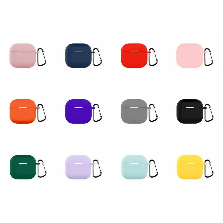 Чехол силиконовый для AirPods 4 в ассортименте