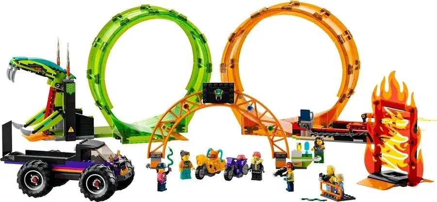 LEGO City Трюковая арена «Двойная петля»