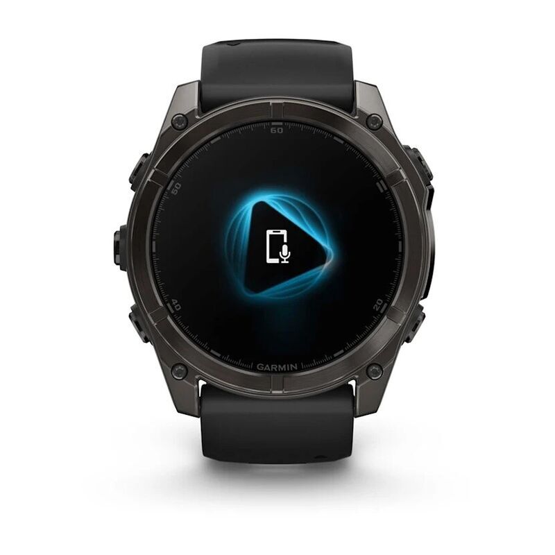 Умные часы Garmin Fenix 8 51mm Amoled Sapphire Titanium Carbon Gray