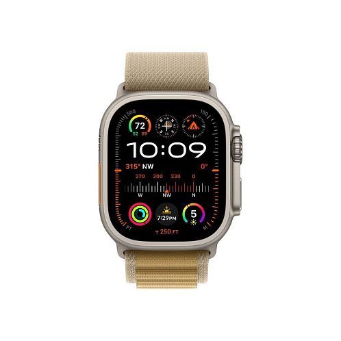 Apple Watch Ultra 2 49mm Titanium Case Alpine Loop Tan (Коричневый)