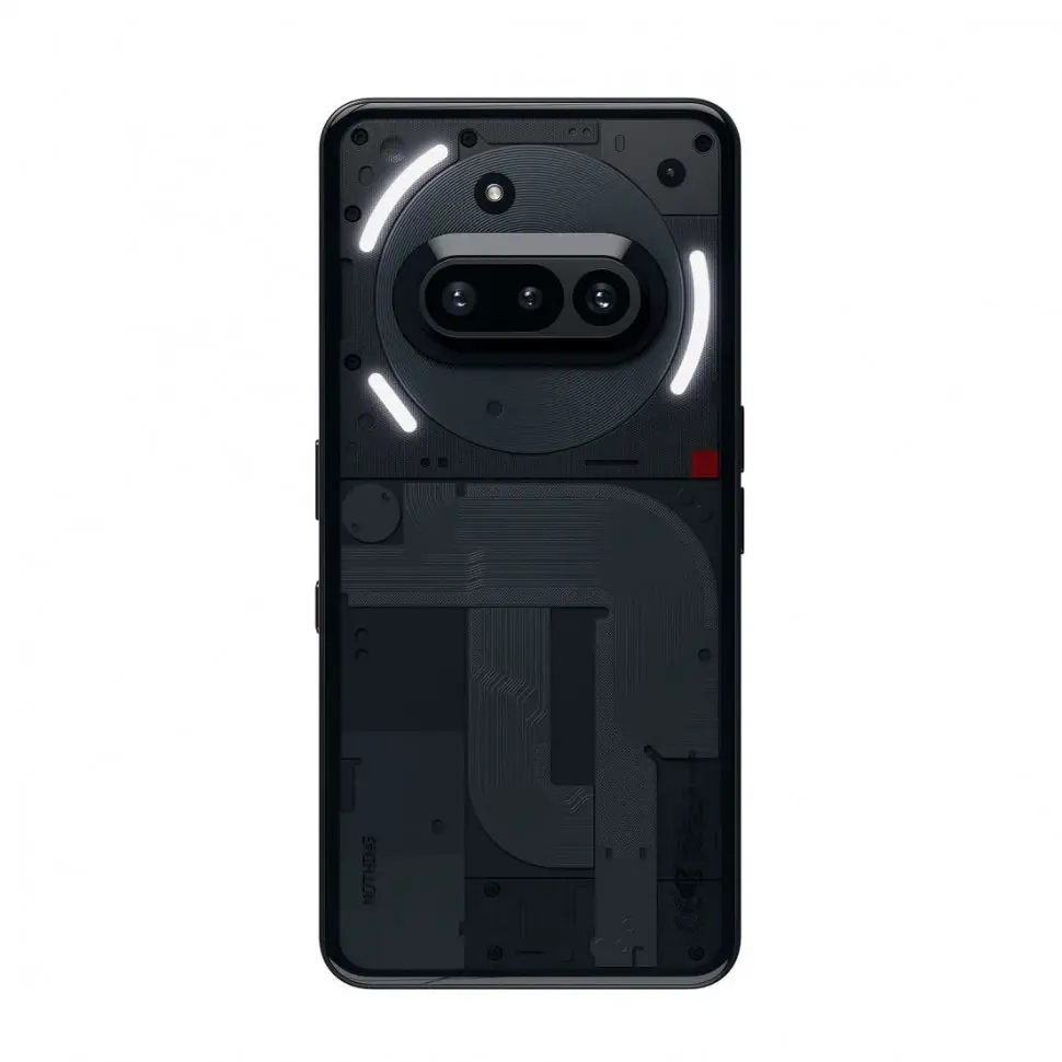 Смартфон Nothing Phone (3a) 8/128Gb Black (Чёрный)