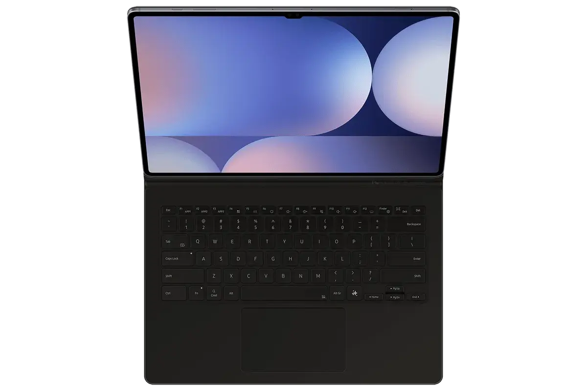 Чехол-клавиатура Samsung с тачпадом Book Cover Keyboard (с клавишей AI) Tab S10 Ultra | S9 Ultra Black (Чёрный)