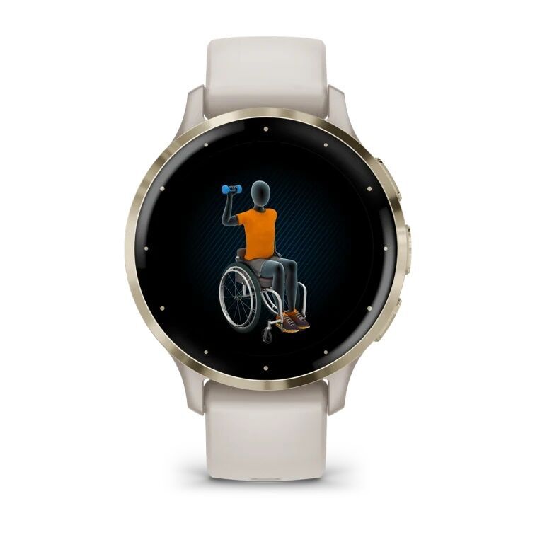 Умные часы Garmin VENU 3s Soft Gold IVORY
