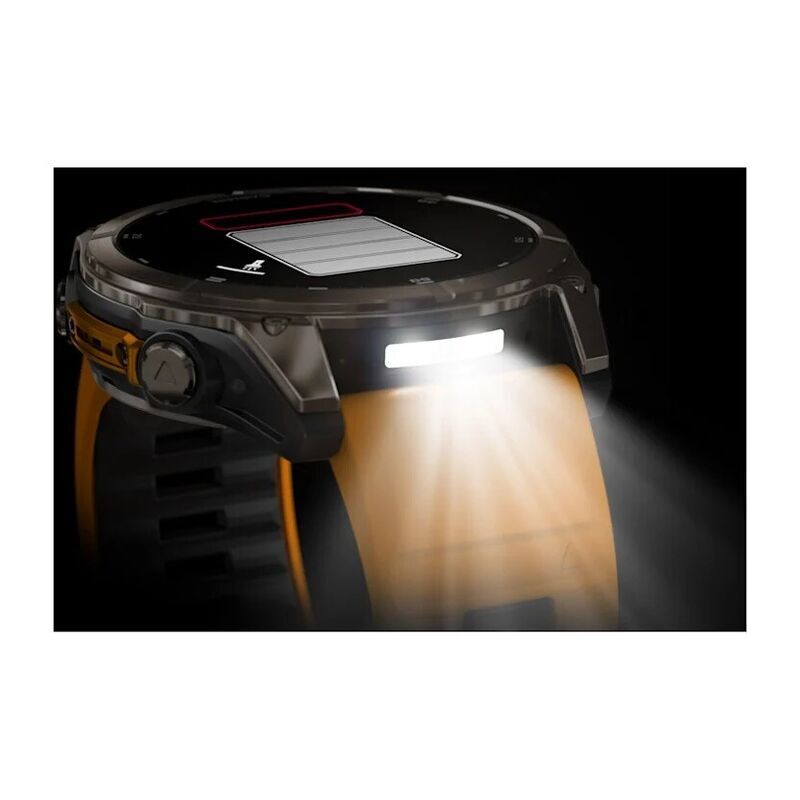 Умные часы Garmin Fenix 8 51mm Amoled Sapphire Titanium Spark Orange