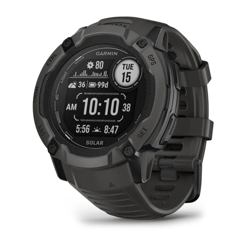 Garmin Instinct 2X Solar Graphite (Графитовый)