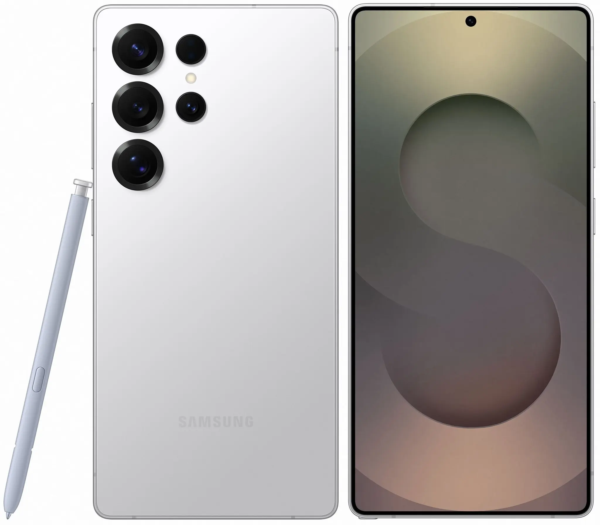 Смартфон Samsung Galaxy S25 Ultra 12/256Gb Whitesilver Titanium (Серебристый Титан)