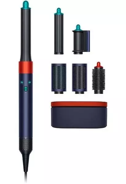 Стайлер Dyson Airwrap Complete Long HS05 Prussian Blue/Topaz Orange (Синий / Оранжевый топаз)