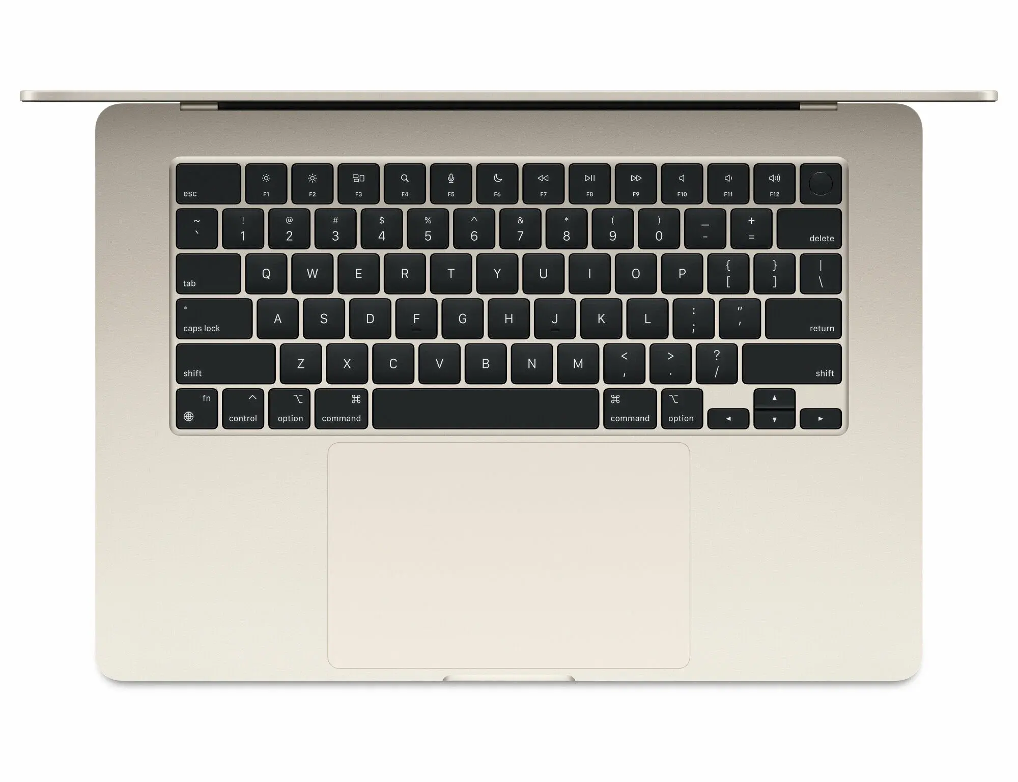 Apple MacBook Air 15 M3, MC9F4, 16GB, 256GB, 8-CPU, 10-GPU, Starlight (Сияющая Звезда)