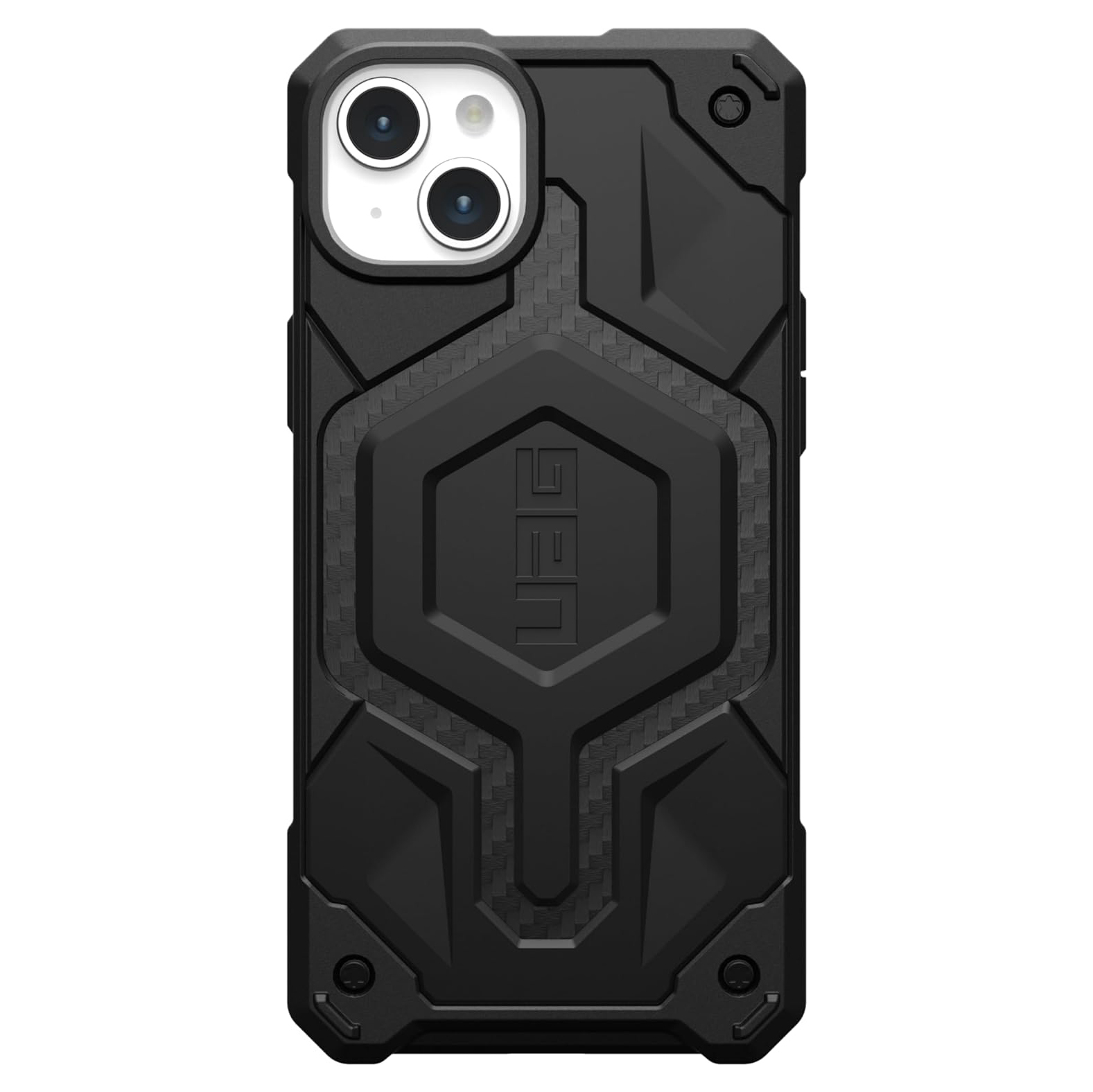 Чехол Uag Monarch Pro Carbon Fiber (Черный Карбон)