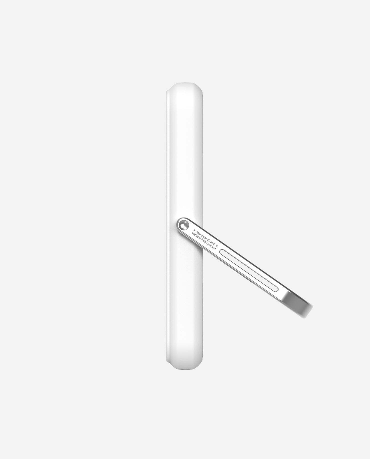 Внешний магнитный аккумулятор с подставкой Aulumu M03 MagSafe, Белый