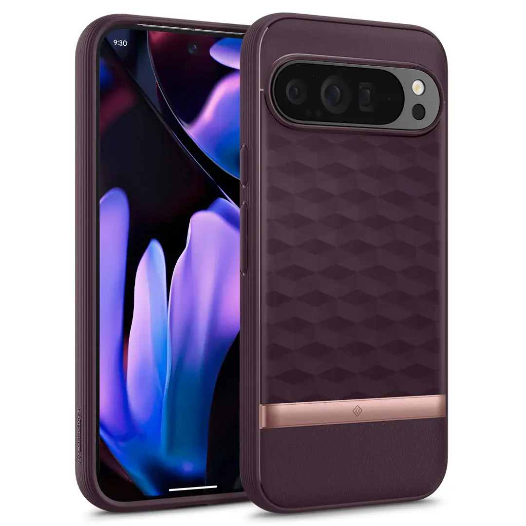 Чехол Caseology Parallax for Google Pixel 9 Pro XL Burgundy (Бургунди)