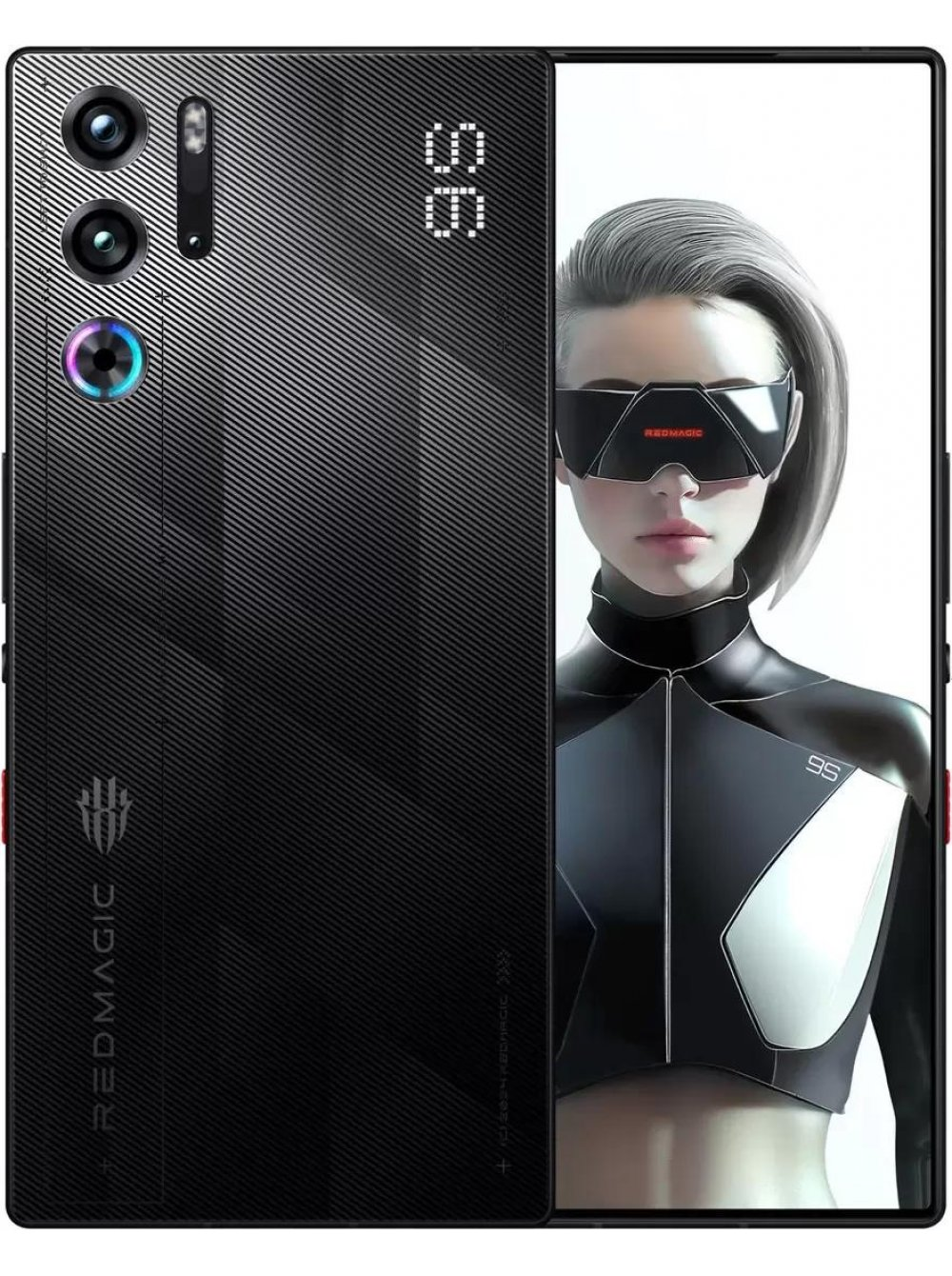 Смартфон ZTE Nubia RedMagic 9S Pro 12/256Gb Sleet (Чёрный)